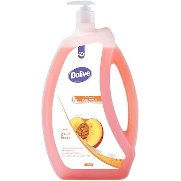 Dolive Shower Gel Body Wash Peach - 2000 ml